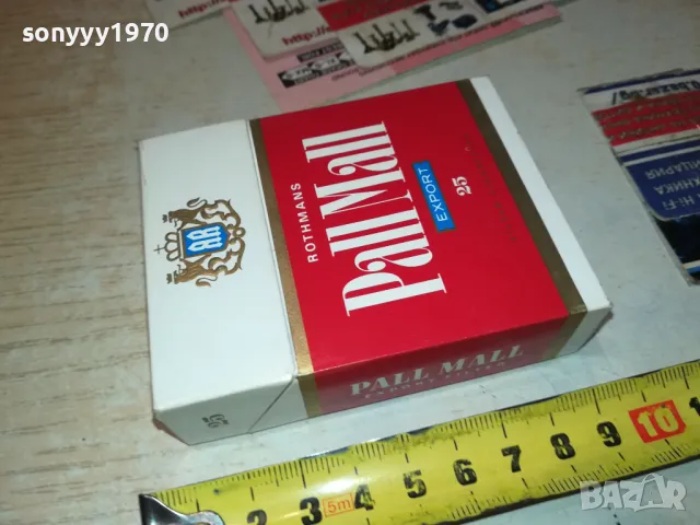 PALL MALL-КОЛЕКЦИОНЕРСКА КУТИЯ ОТ ЦИГАРИ 0612241524, снимка 5 - Колекции - 48250040