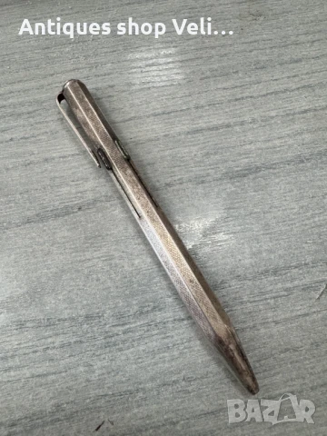 Посребрен четирицветен химикал №7055 , снимка 4 - Антикварни и старинни предмети - 50698848