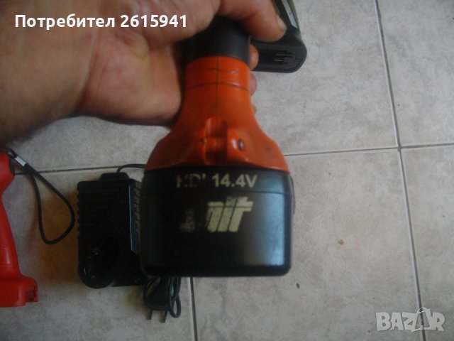Профи 13 мм-Винтоверт-14,4V-10,8V-SPIT/CMI/ Фенер-Black Decker 18V-Швейцария/Германия/Англия, снимка 9 - Винтоверти - 37388127