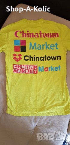 CHINATOWN MARKET NASCAR Long Sleeve Neon Crewneck Sweatshirt , снимка 2 - Блузи - 35178112