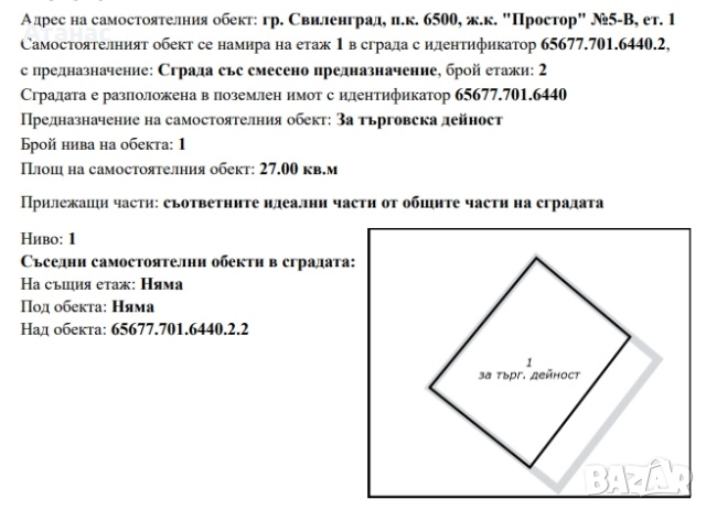 Сграда с магазин и офис, снимка 4 - Други - 51338331