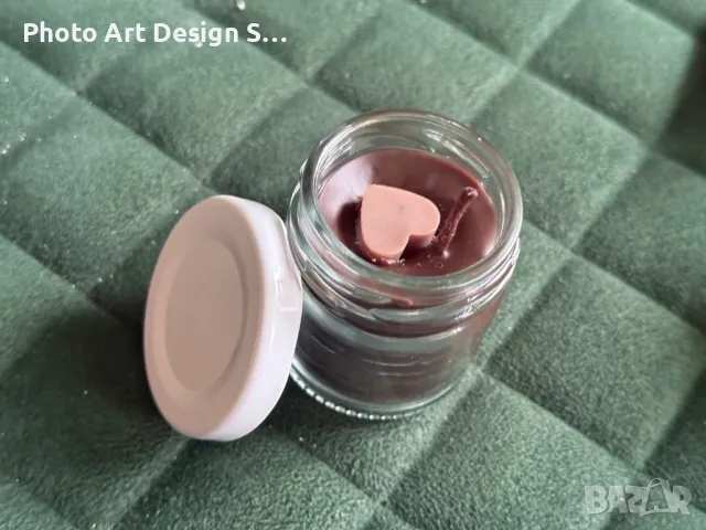 ~•°Бурканче с ароматна свещ °•~, снимка 13 - Декорация за дома - 48639505