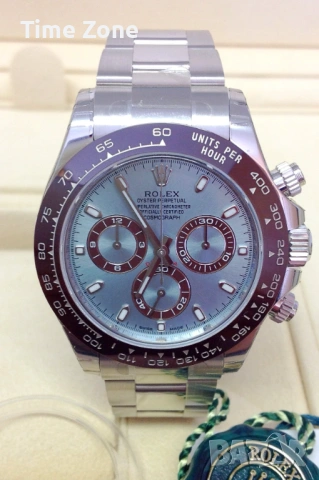 Rolex Cosmograph Daytona 40mm Platinum Ice Blue Dial Ceramic Automatic Различни Варианти