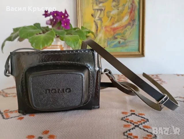 Фотоапарат СМЕНА 8М, ЛОМО, НОВО, - и обектив, СССР, 1970-80 г., снимка 1