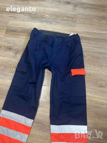 Мъжки работен панталон Wenaas Patos Hi-Vis Work Trousers 12379-430 - Safe Compete , L размер, снимка 2 - Други - 52503148