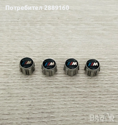 Оригинални капачки за винтили за гуми BMW M, снимка 4 - Аксесоари и консумативи - 53939809
