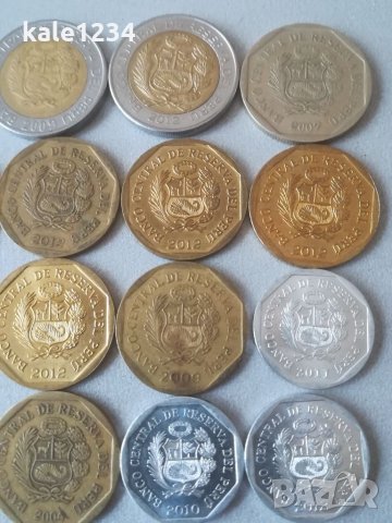 Монети Перу. Peru. Колекция монети. Лот. Монета. Centimos. UN Nuevo sol. Soles. , снимка 9 - Нумизматика и бонистика - 34182375