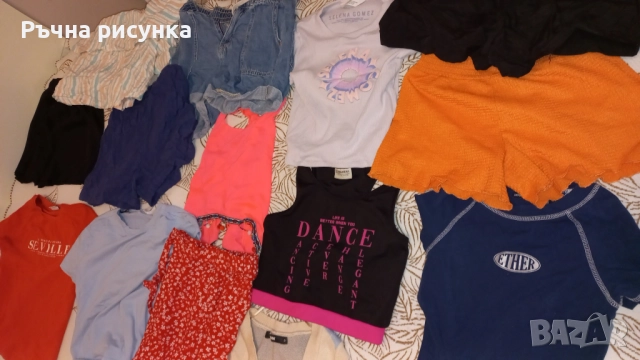 Огромен сет дрехи за момиче възраст 10-11 години -всичко за общо 50лв+ подарък яке, снимка 17 - Детски комплекти - 29659851