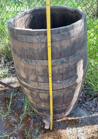 Дървена каца