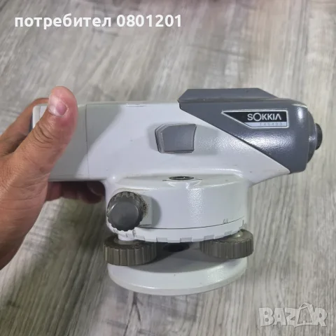 Оптичен нивелир SOKKIA B-20, снимка 5 - Измервателни инструменти - 55968737