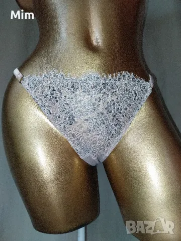 М Розова дантелена полупрашка и колан с жартиери за чорапи , снимка 3 - Бельо - 47516129