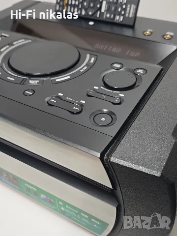 аудио система стерео уредба SONY SHAKE X70 HCDSHAKEX70 + дист., снимка 4 - Аудиосистеми - 56161335