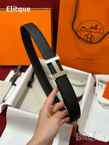колани от естествена кожа в кутия hermes , снимка 5 - Колани - 53216869