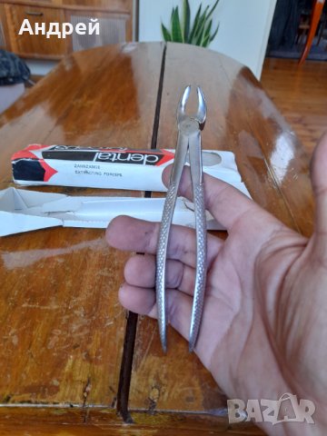 Стари зъболекарски клещи #3, снимка 3 - Други ценни предмети - 37641684