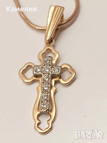 Руско злато , снимка 9 - Колиета, медальони, синджири - 52440197