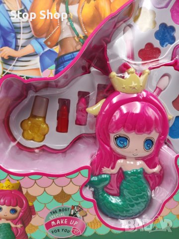 ГРИМ РУСАЛКА В КУТИЯ, снимка 4 - Рисуване и оцветяване - 39431117