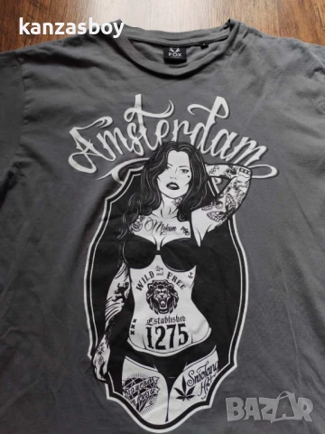 fox tattoo girl - страхотна мъжка тениска S, снимка 2 - Тениски - 50489070