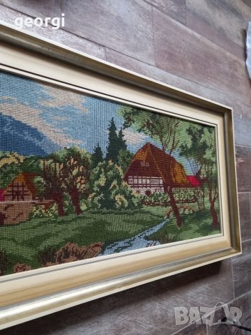 Немски гоблен , снимка 4 - Гоблени - 35069516