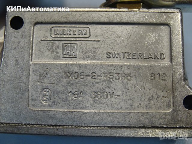 Краен изключвател Saia limit switch X06-2-R53G6, снимка 3 - Резервни части за машини - 35058008