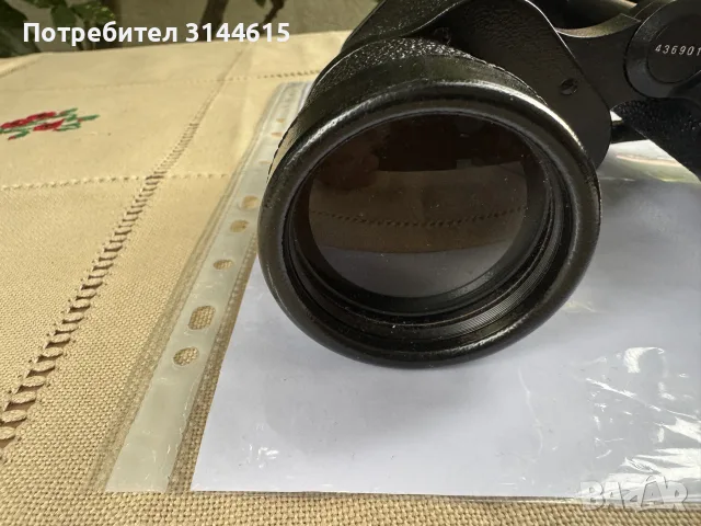 Бинокъл Carl Zeiss Jena 10x50, снимка 8 - Оборудване и аксесоари за оръжия - 55707975