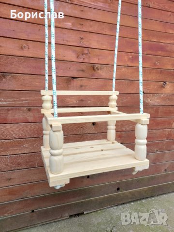 Дървени детски люлки, снимка 5 - Детски люлки - 39505408