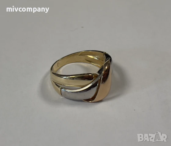 Златен пръстен 3.44гр., снимка 4 - Пръстени - 50552255