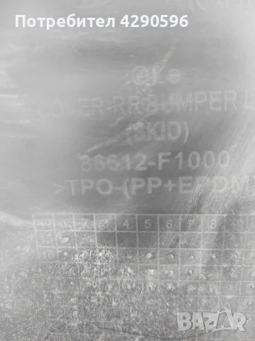 Задна броня Kia Sportage 2015-2018 Кия Спортидж 86612-F1000, снимка 3 - Части - 50717323