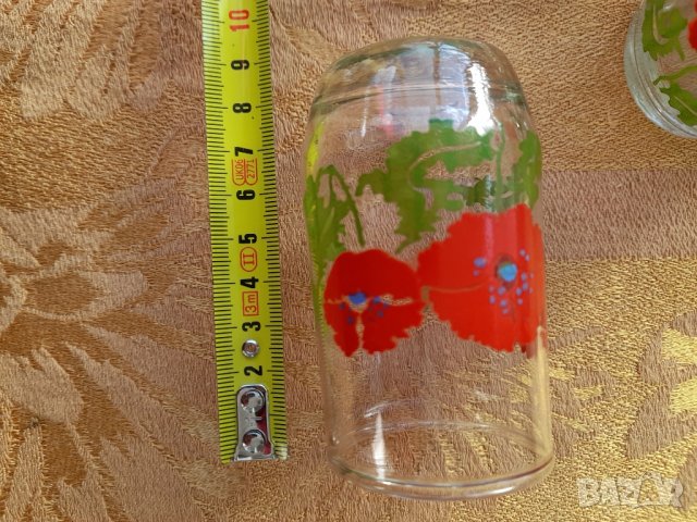 Ретро стъклени чашки , снимка 17 - Антикварни и старинни предмети - 44449222