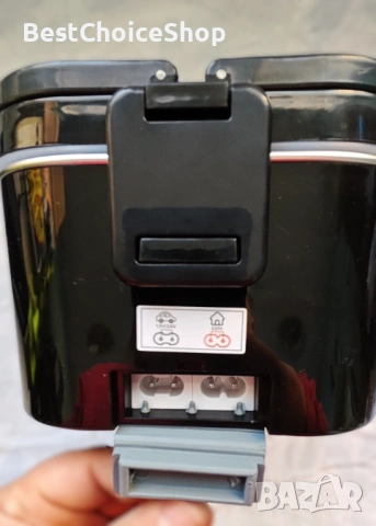 Електрическа преносима кутия за обяд 3 в 1, неръждаема стомана, с аксесоари, 220V/12V/24 , снимка 12 - Кутии за съхранение - 53145464