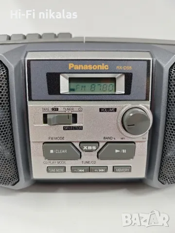 FM радио касетофон CD player PANASONIC RX-DS5 , снимка 2 - Радиокасетофони, транзистори - 47848006