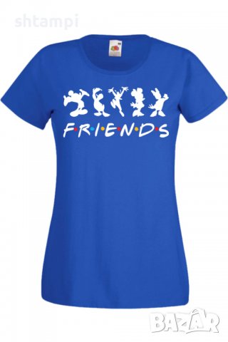Дамска Тениска Mickey Friends,Изненада,Повод,Подарък,Празник, снимка 7 - Тениски - 37641962