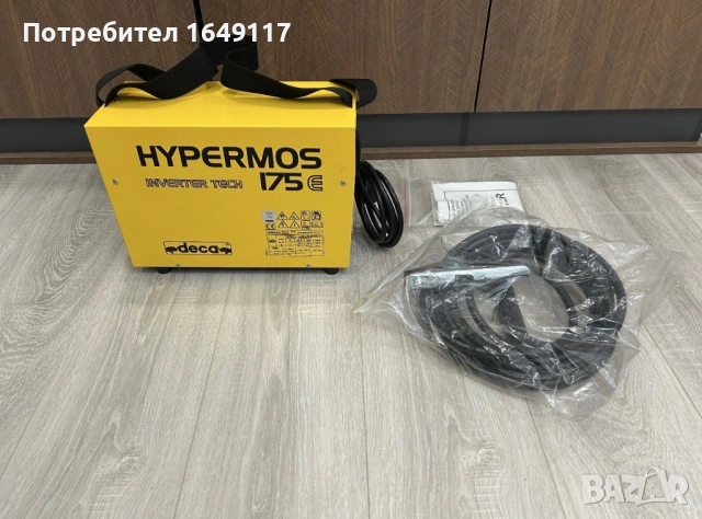 Професионален инверторен електрожен DECA Hypermos 175e - 160А[чисто нов/made in Italy], снимка 5 - Други инструменти - 53940131