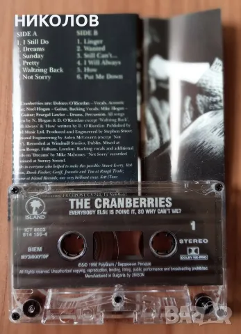 THE CRANBERRIES, снимка 4 - Аудио касети - 49463622