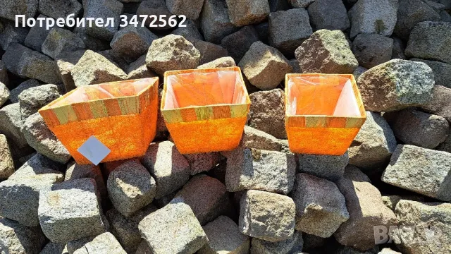 Кашпи/панери-3 комплект