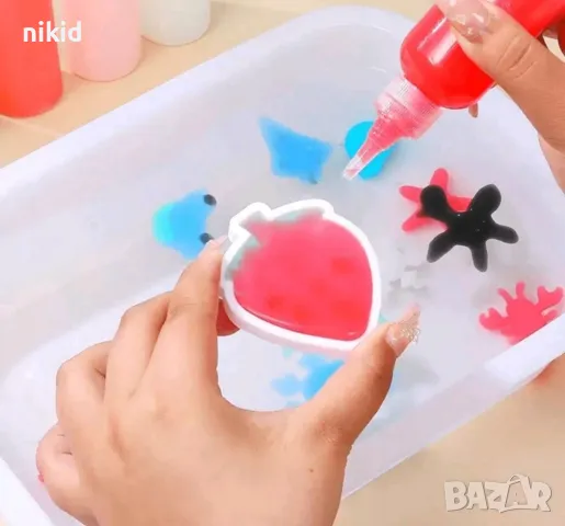 3 бр микс пластмасови форми форма фигурки за изработка с гипс пластелин тесто фондан шоколад, снимка 2 - Форми - 49472136