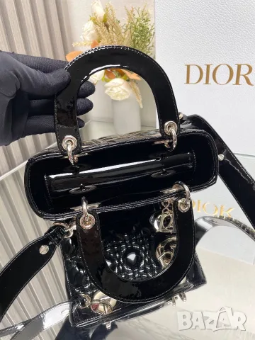 Christian Dior Lady Dior Mini – 20 см , снимка 7 - Чанти - 56467542
