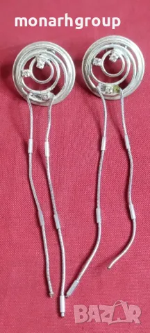 Сребърни обеци 