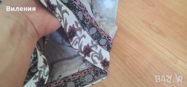 Красива блуза с декорация от камъчета, материя с ликра, снимка 5 - Блузи с дълъг ръкав и пуловери - 33816942