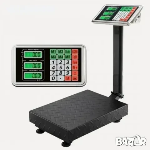 Електронна сгъваема метална везна до 150 кг, снимка 3 - Везни - 50739788