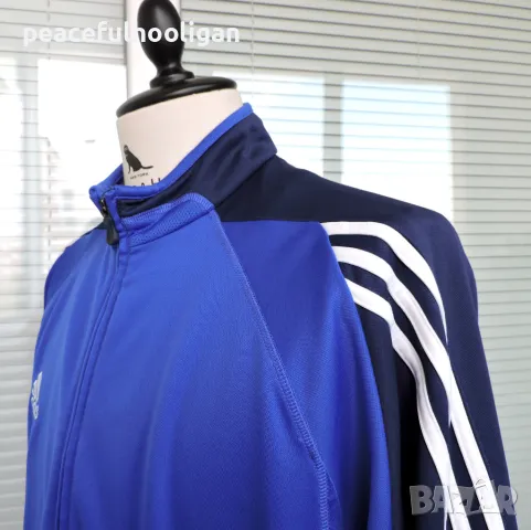 Adidas - оригинално мъжко синьо спортно горнище  размер XL , снимка 4 - Спортни дрехи, екипи - 47998571