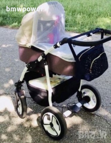 Комбинирана количка 3в1, снимка 6 - Детски колички - 38648544