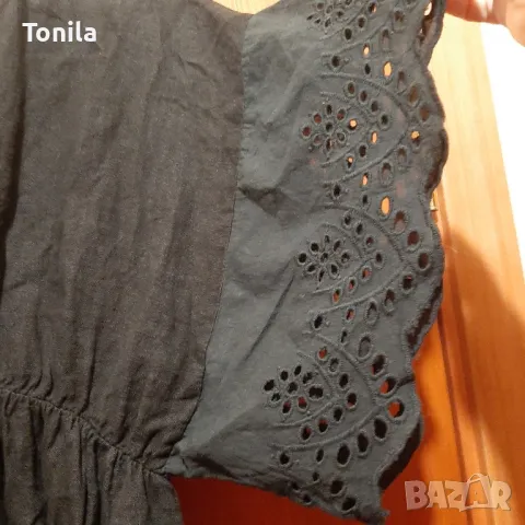 Нова ленена рокля,  с етикет, снимка 6 - Панталони - 50035963