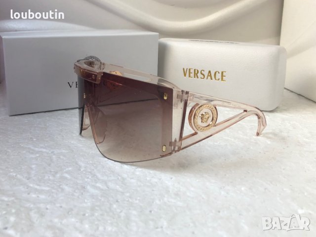 Versace MEDUSA ICON SHIELD слънчеви очила UV 400 защита, снимка 9 - Слънчеви и диоптрични очила - 39121214