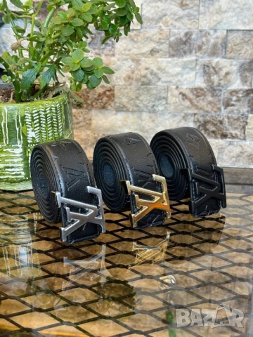 колани от естествена кожа в кутия louis vuitton , снимка 2 - Колани - 50684328