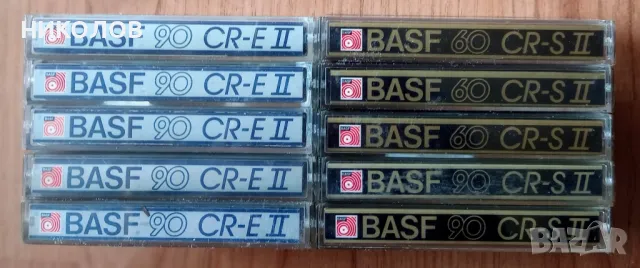 хромни касети BASF, снимка 3 - Аудио касети - 49367122