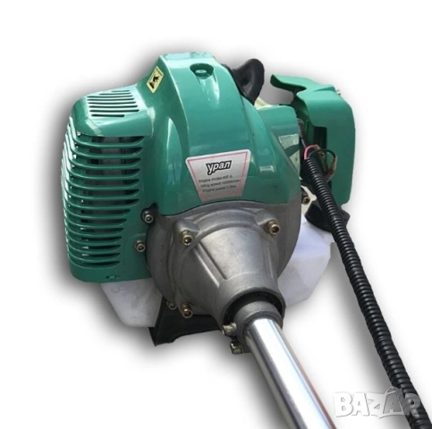 Бензинов Тример за Трева Урал 52 кубика + аксесоари в комплекта, снимка 4 - Градинска техника - 52236095