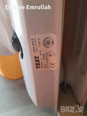 маслен радиатор. Работи използван , снимка 2 - Кафемашини - 51506462