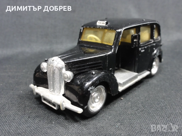 СТАРА РЕТРО МЕТАЛНА КОЛИЧКА AUSTIN FX 3 LONDON TAXI ERTL