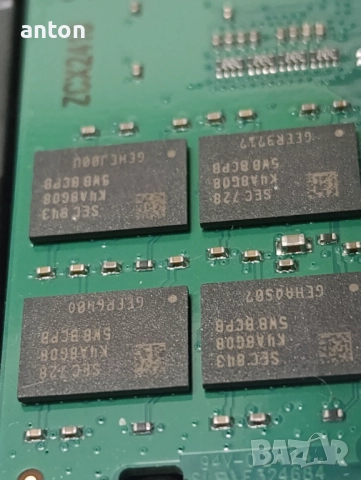 sodimm 16GB DDR4 3200mhz Samsung RAM памет за лаптоп, снимка 4 - Части за лаптопи - 52507727