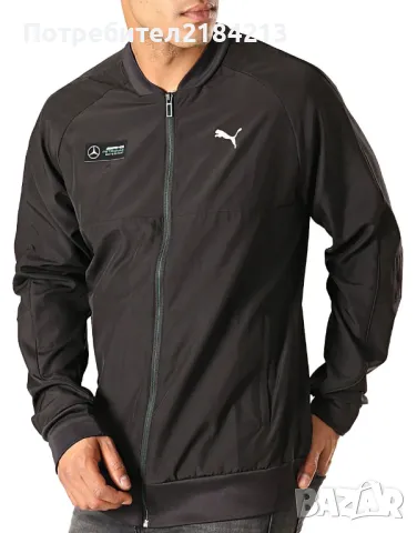 XS размер- PUMA Mercedes AMG Petronas яке ветровка,пролетно,лятно, снимка 2 - Спортни дрехи, екипи - 49347641
